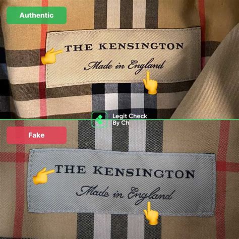 cintura burberry fake|burberry coat false.